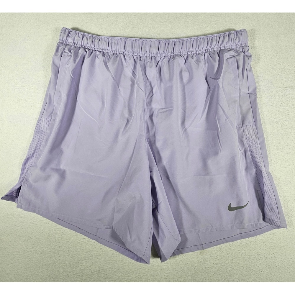 Nike Challenger Mens 7 Inch Running Shorts Purple Dri-FIT DV9359-515 XL
